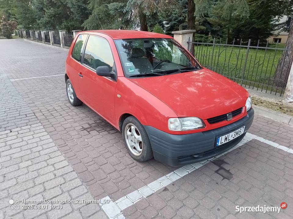 Seat Arosa 98r 17 SDI długie opłaty ekonomiczny czerwony Włodawa