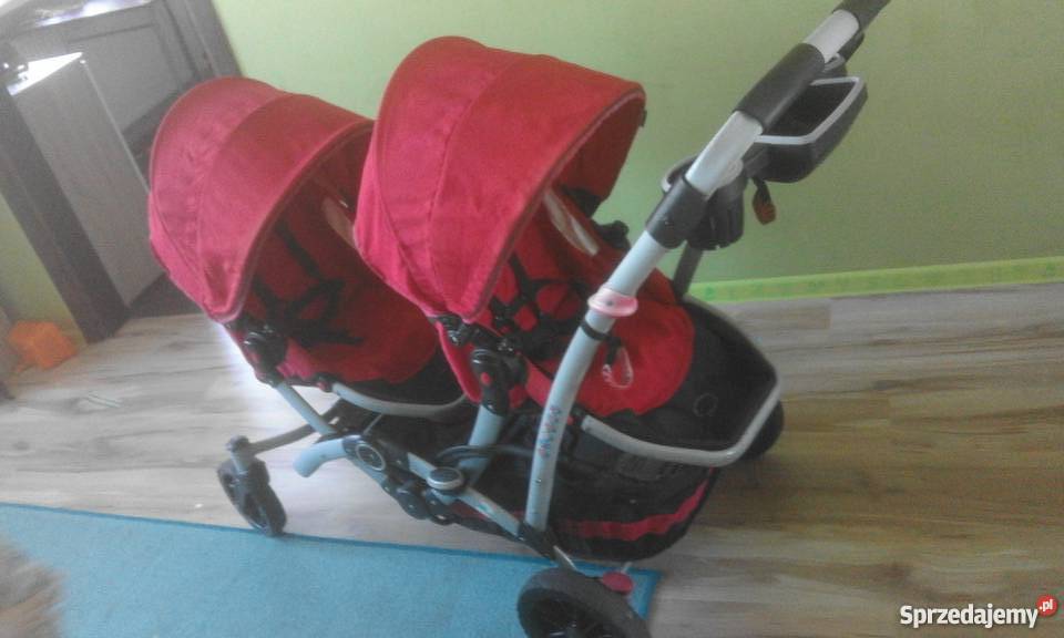 Wózek bliźniaczy używany Wózki Chojnice sprzedam