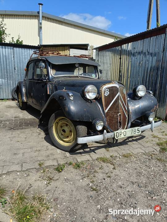 Citron Traction Avant 11 Berline uszkodzony Gdynia