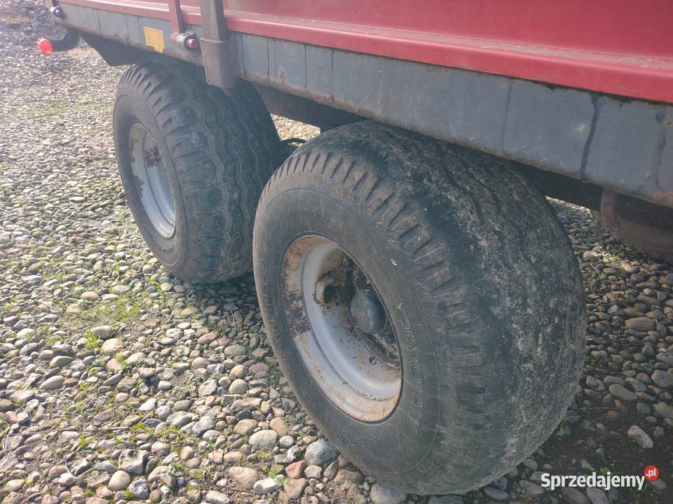 Przyczepa rolnicza 8 ton wywrotka na tył