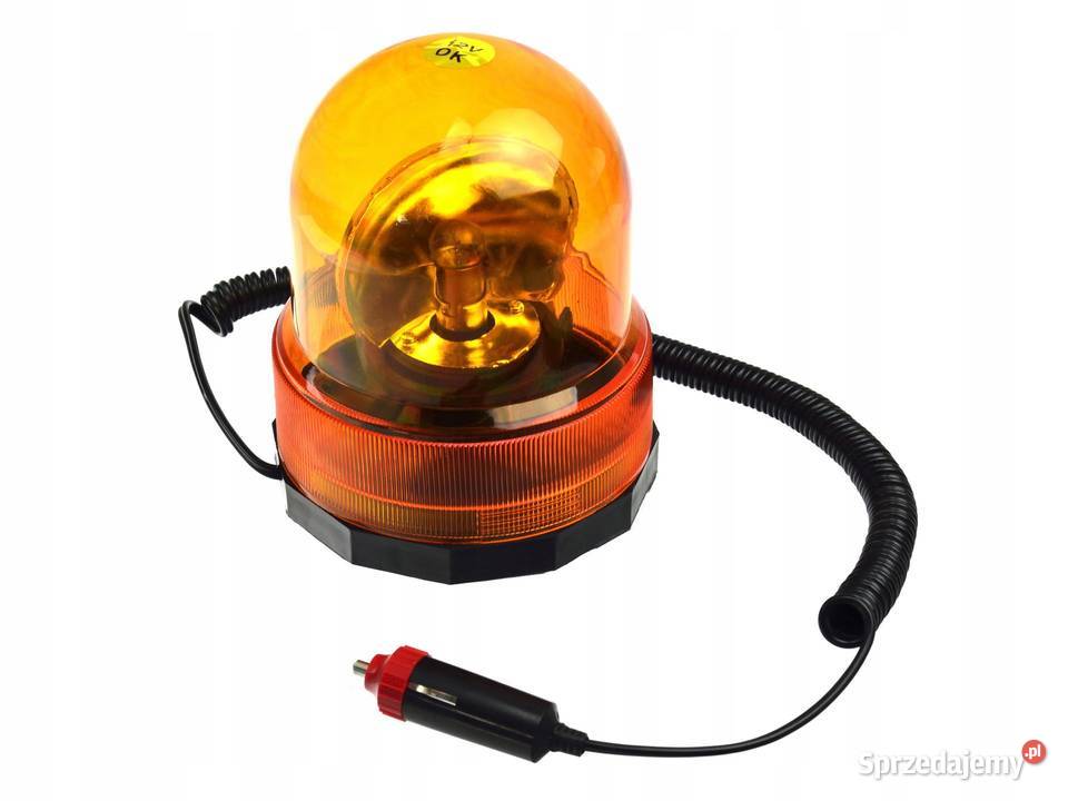 Lampa błyskowa ostrzegawcza 12V kogut Tuning wizualny zachodniopomorskie