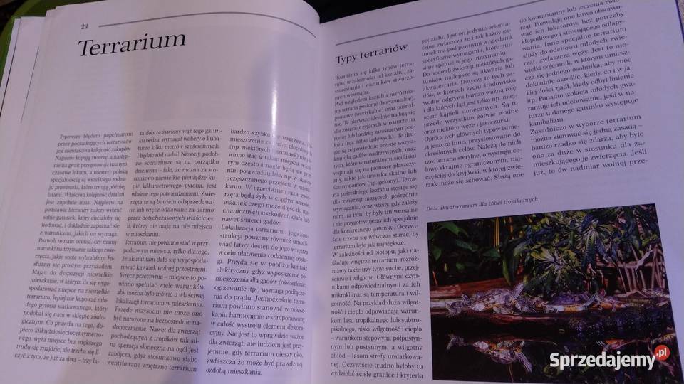 Amatorska Hodowla Gadów ilustrowana encyklopedia Warszawa