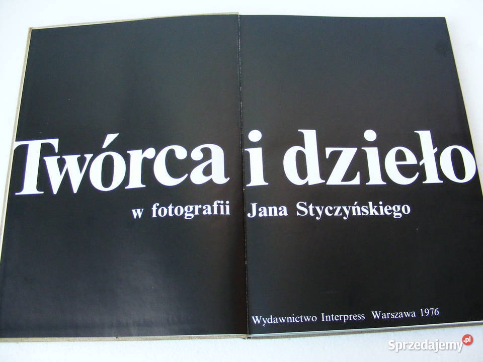 Twórca i dzieło w fotografii Jana Styczyńskiego sztuka i architektura