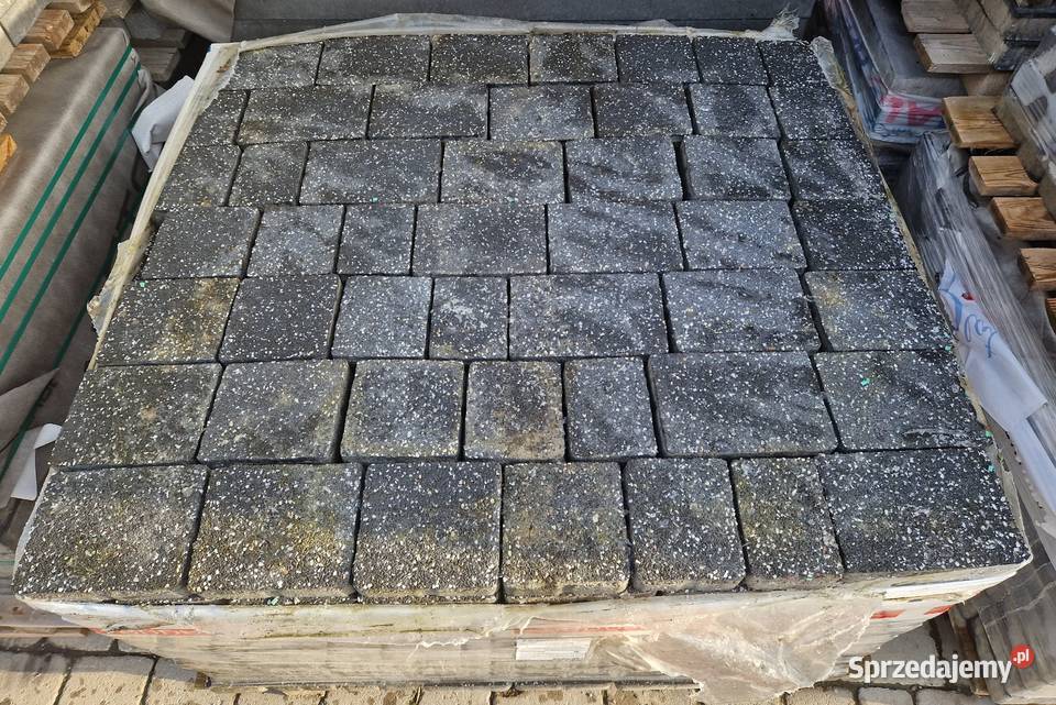 Kostka Brukowa Bergamo Piatto 4 Lux Grafit Jadar Wielogóra