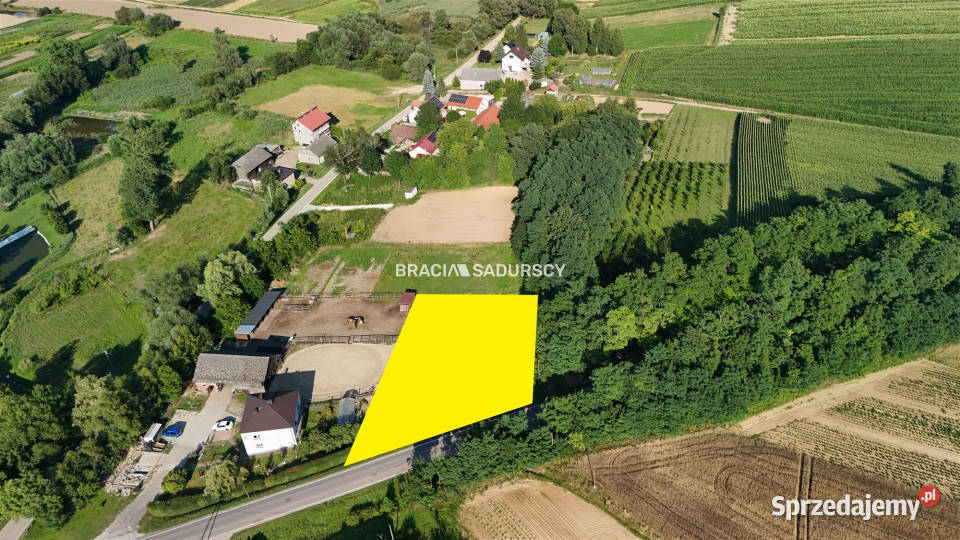 sprzedaży gruntu Igołomia 1904m2 małopolskie