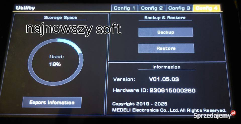 MEDELI AKX10 dolnośląskie Świebodzice sprzedam