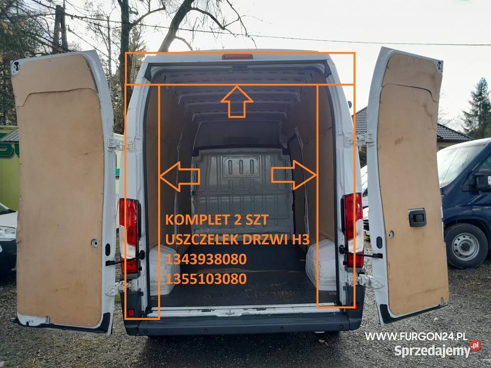 USZCZELKA DRZWI TYLNE KPL H3 DUCATO JUMPER BOXER Bielsko-Biała