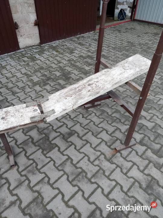 Ławeczka do ćwiczeń prosta skośna regulowana