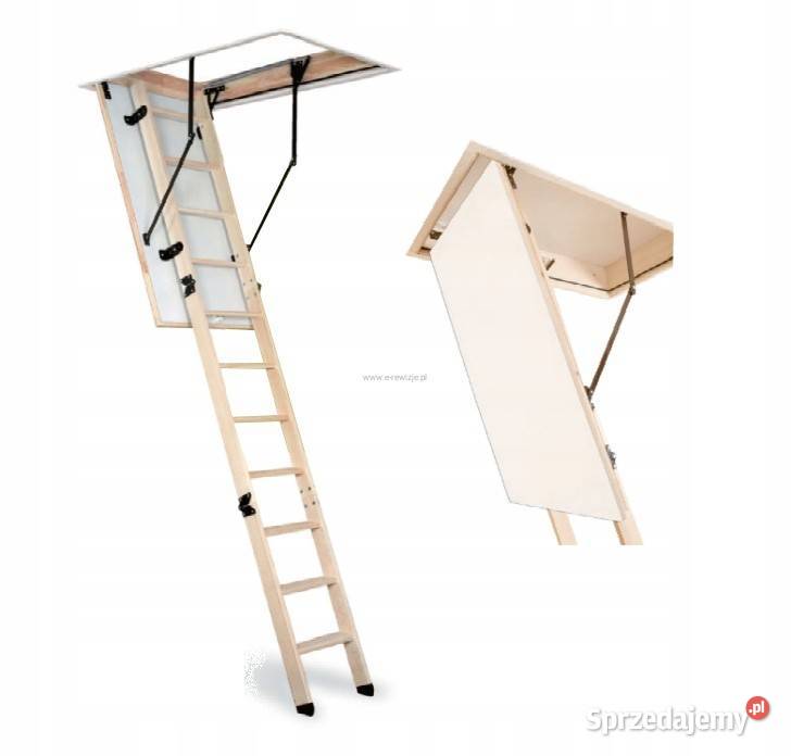Schody strychowe 110x70 Właz 26mm Oman