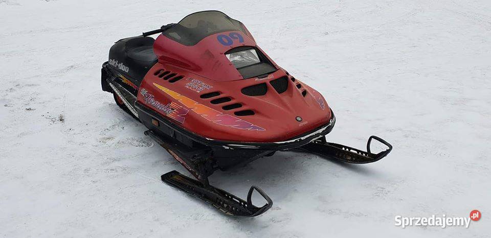 SKUTER ŚNIEŻNY SKIDOO Ski Doo 6003 120 uszkodzony Wiśniowa