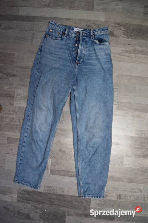 Mom jeans MNG Denim M jasne jeansy spodnie Toruń