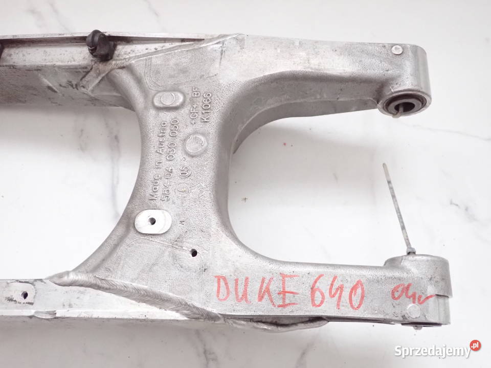 Wahacz Łożyska Tulejki KTM 640 Duke 0205r 625 Strzelce Krajeńskie