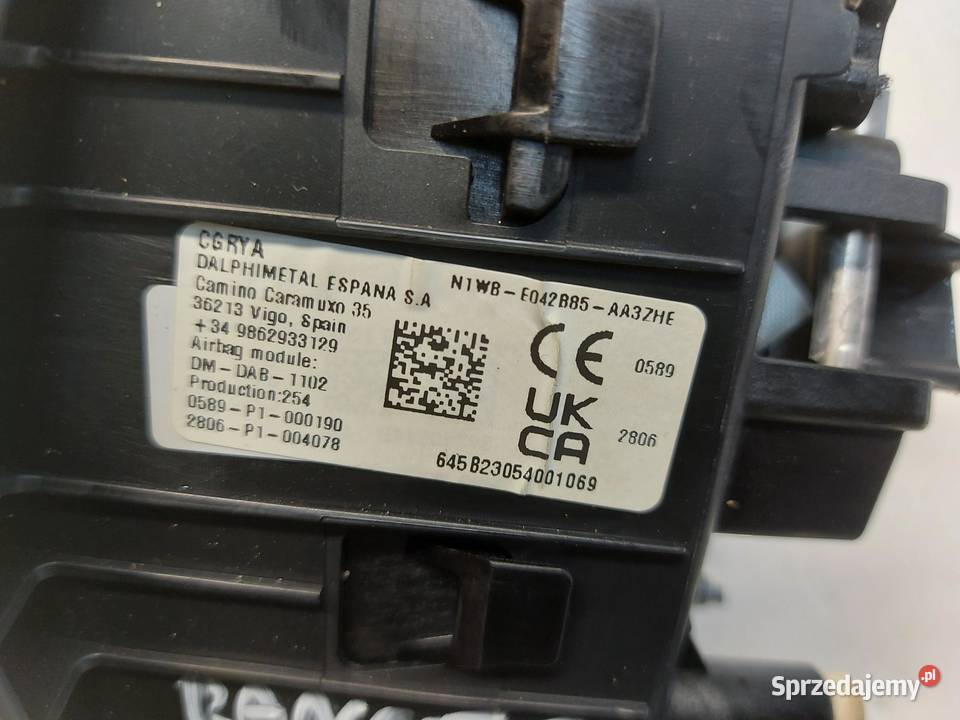 Ford Ranger VI 6 2024r PODUSZKA POWIETRZNA dolnośląskie