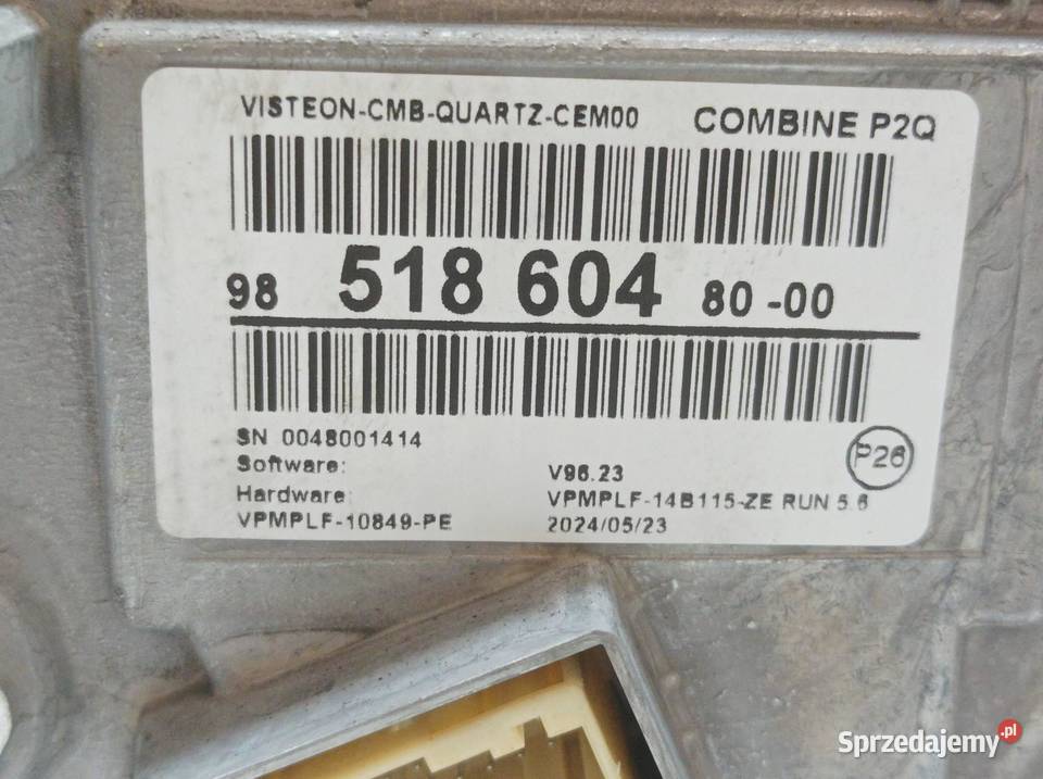 LICZNIK 9851860480 12 B 130 Peugeot 2008 II 2019 sprzedam