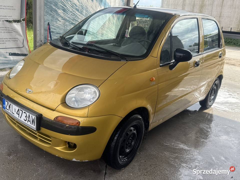 Daewoo Matiz złoty zachodniopomorskie Kołobrzeg