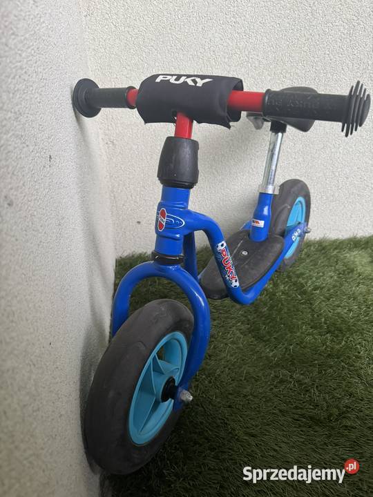 Rowerek biegowy PUKY LR M niebieski z motywem wielkopolskie Poznań