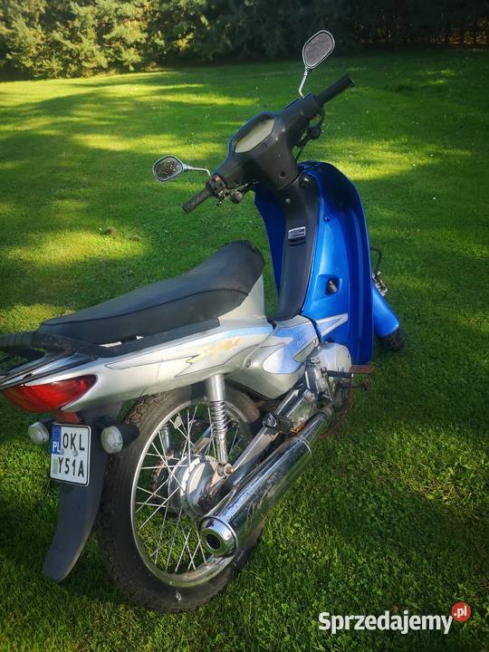 Skuter motorower 4t zarejestrowany półautomat Byczyna