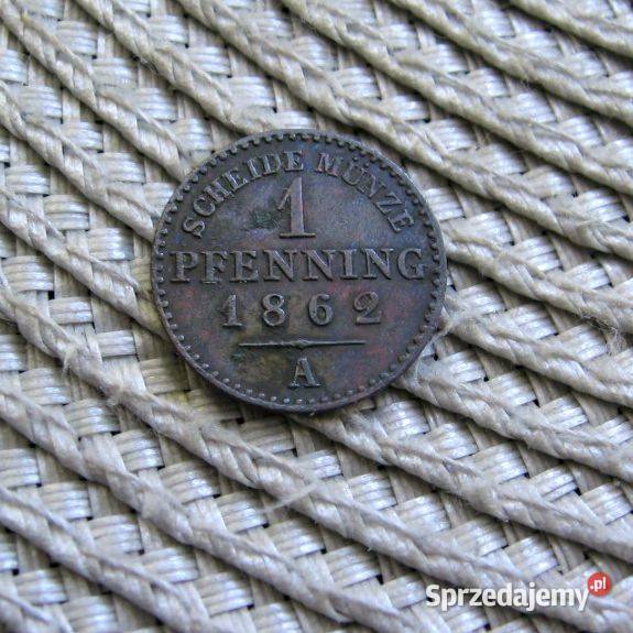 Niemcy Prusy 1 Pfenig 1962r A Numizmatyka Kalisz