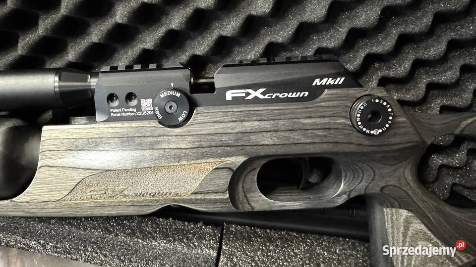 Wiatrówka Karabinek FX Crown MKiI Grey Laminat Sport i Wypoczynek Ostrołęka