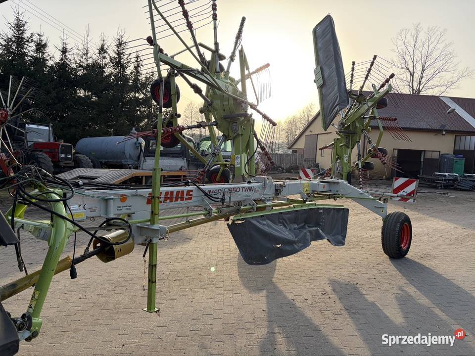 Zgrabiarka 2 karuzelowa do boku Claas Liner 1550 Myszyniec