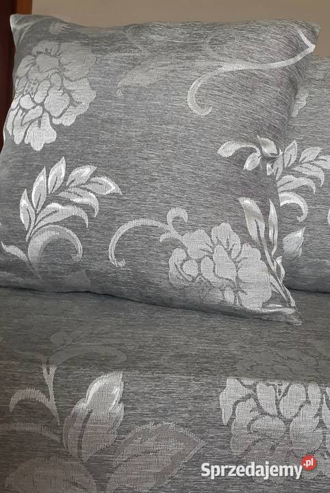 Zasłony szary kwiat Mława