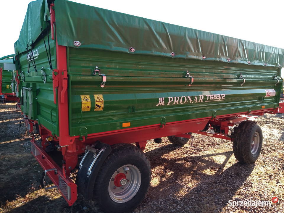 Przyczepa Pronar T6532 PT606 6 ton nieuszkodzony Łuków