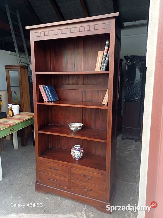Kolonialna Biblioteka z 4 szufladami wielkopolskie Suchorzew sprzedam