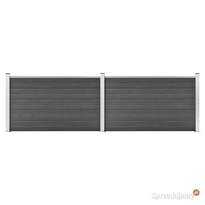 vidaXL Zestaw ogrodzeniowy z WPC 353x105 Warszawa