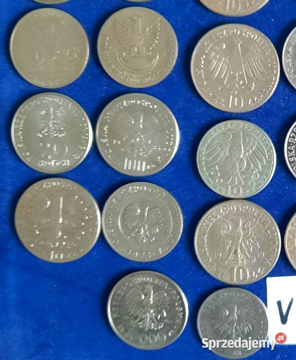 Zestaw VII Monet PRL x37 sztuki Gliwice