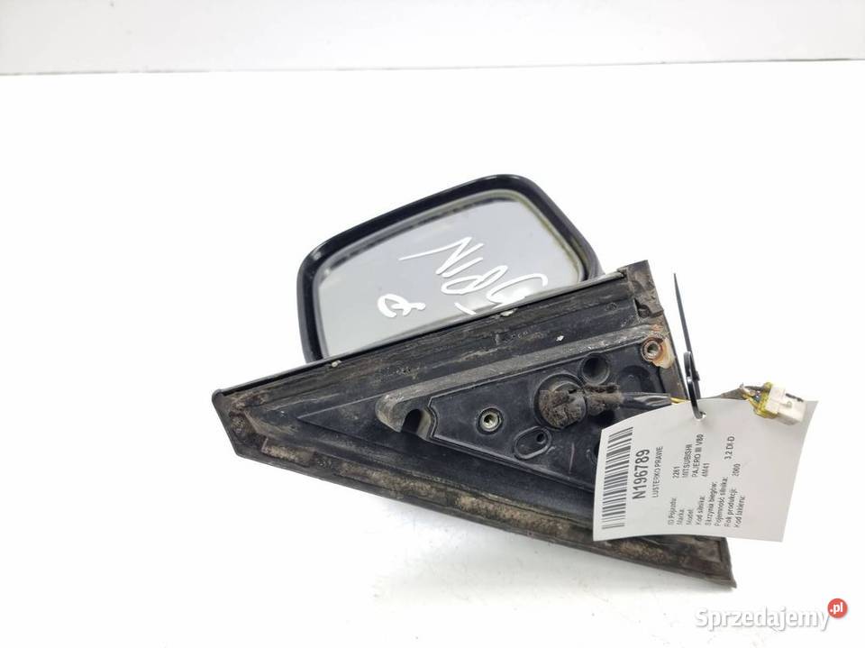 LUSTERKO PRAWE MITSUBISHI PAJERO III V80 Lipno