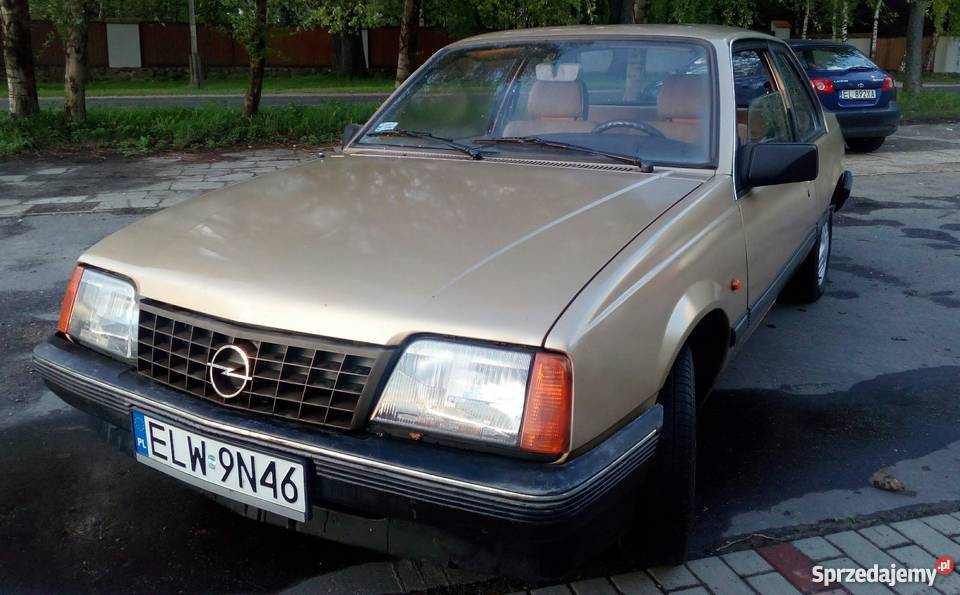 Opel Ascona 16 1986r 2d coupe Klasyk 1600cm3 Łódź