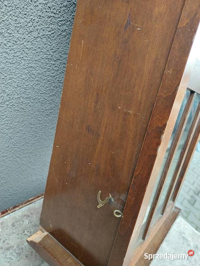 S188 Skrzynia obudowa starego zegara szafka
