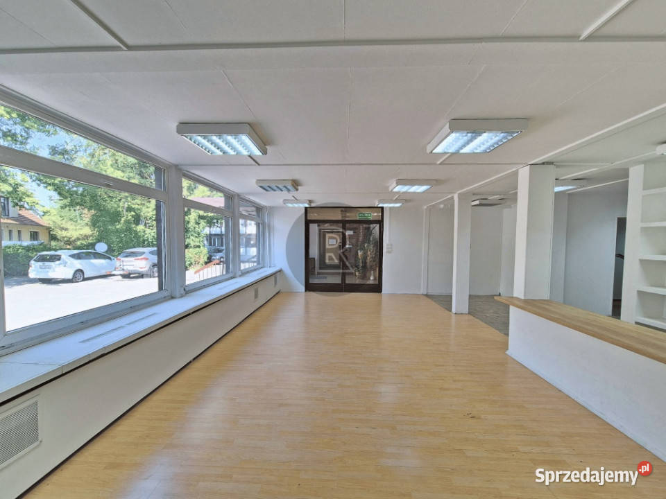 Jasny Lokal Powsińskiej Duże Witryny 0 Prowizji 105m2 mazowieckie Warszawa