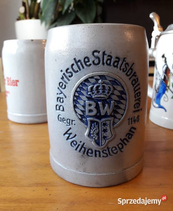 Stary kufel do piwa Niemcy ceramiczny 3 Gdynia