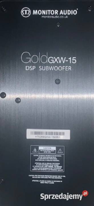 MONITOR AUDIO GOLD GXW 15 Kraków sprzedam