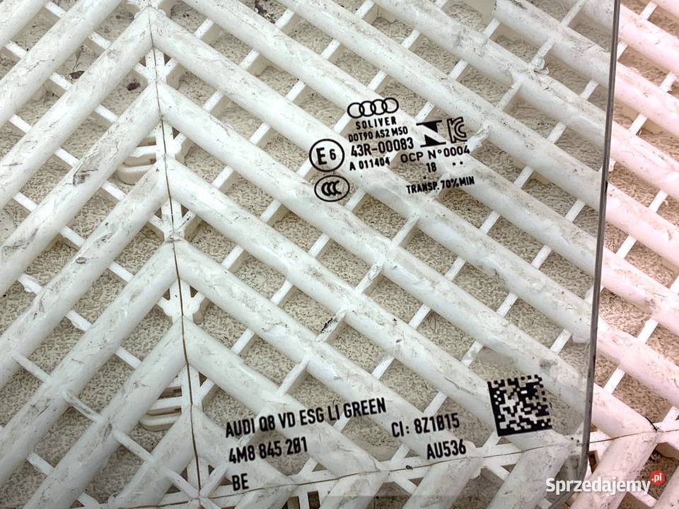 SZYBA LEWY PRZÓD AUDI Q8 SUV 4M8845201 Szyby podkarpackie