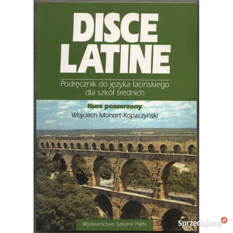 Disce Latine Podręcznik do języka łacińskiego Elbląg