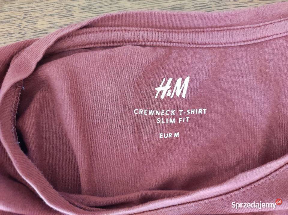 HM koszulka męska sportowa slim fit lift casual Rozmiar L Kielce