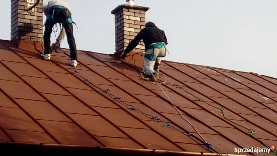 Malowanie dachow mycie elewacji Warszawa