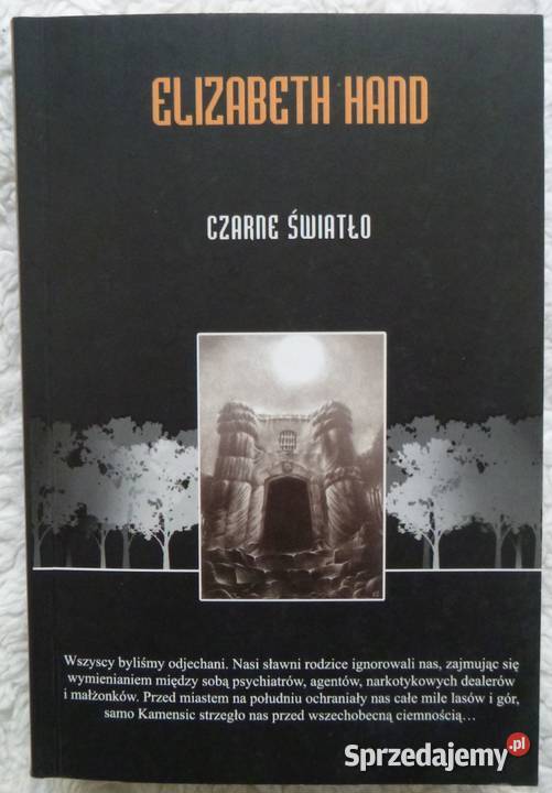 Czarne światło Elizabeth Hand mazowieckie Warszawa