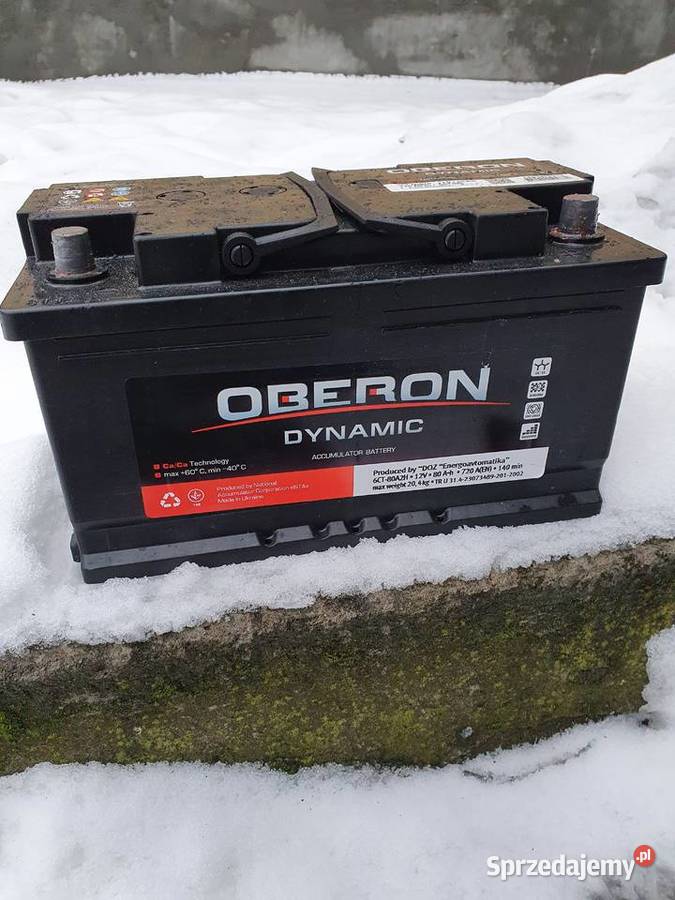 Akumulator Oberon Dynamic 80Ah 720A Radomsko sprzedam
