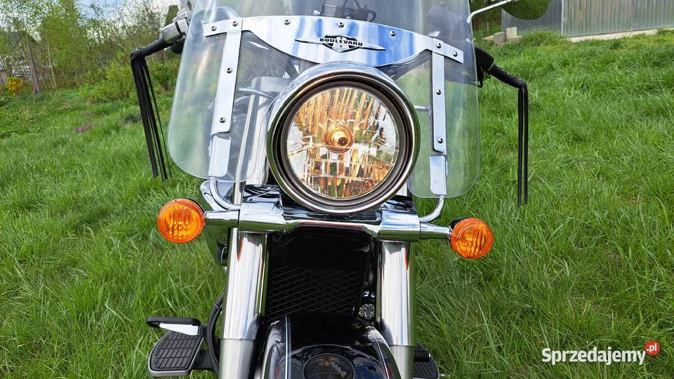 Suzuki Boulevard vl800 c50t 2011r cruiser Grabki Duże