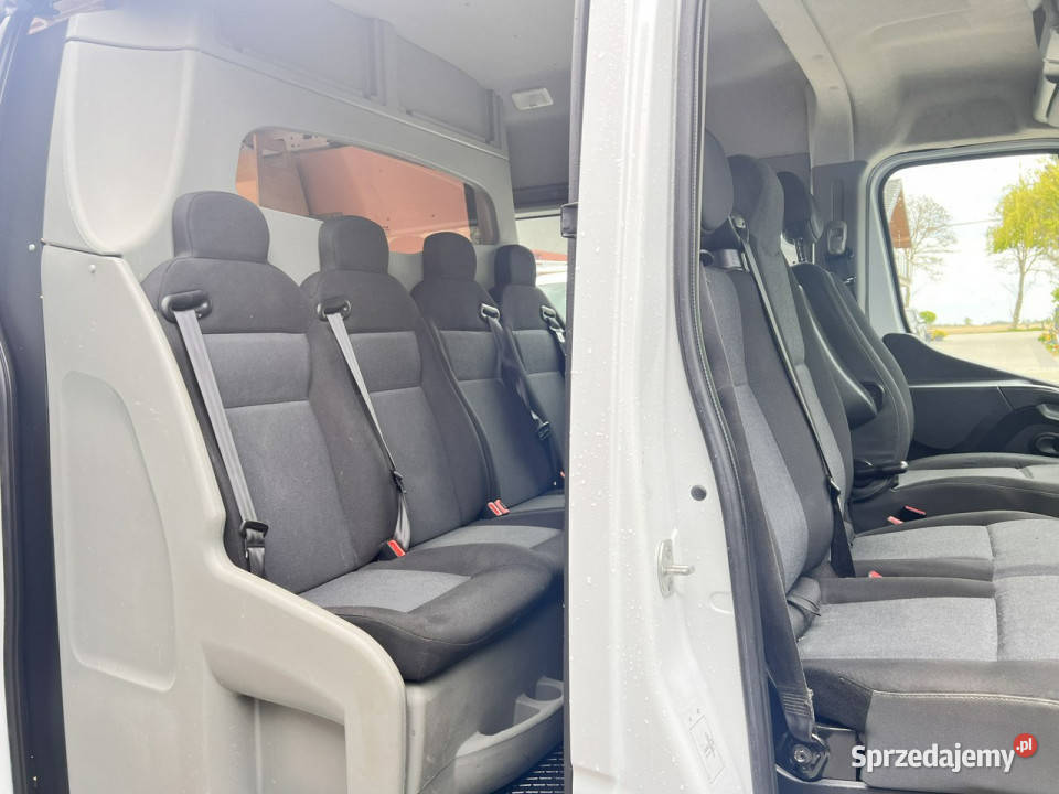 Renault Master L3H2 7 osobowy brygadówka lift klimatyzacja Warszawa