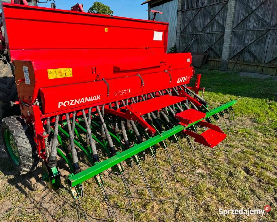 Siewnik zbożowy Unia Poznaniak 3m 2014 Agro Masz Łowicz