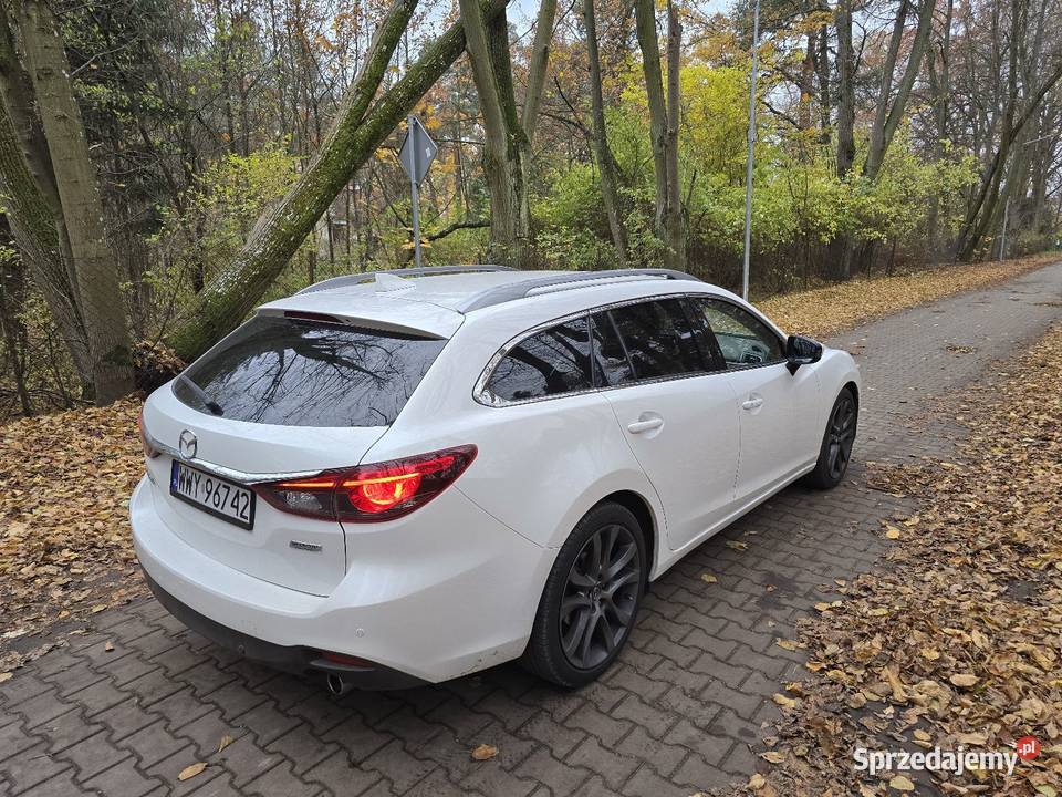 Mazda 6 full piekna biled skóra 20 benzyna lift Warszawa