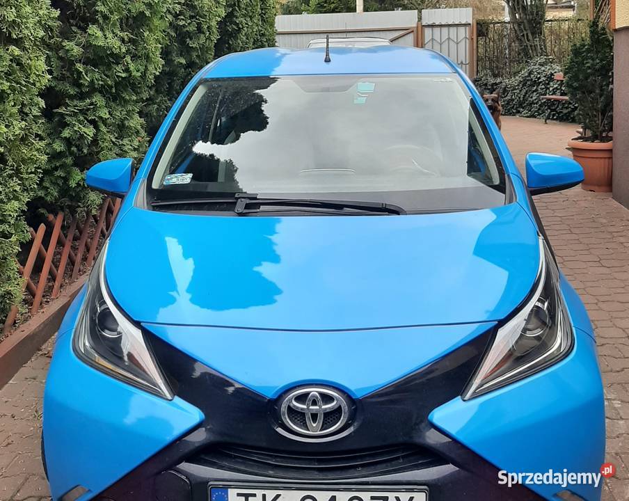 Toyota Aygo II 2018 Smerfeta szybka zwrotna klimatyzacja Kielce