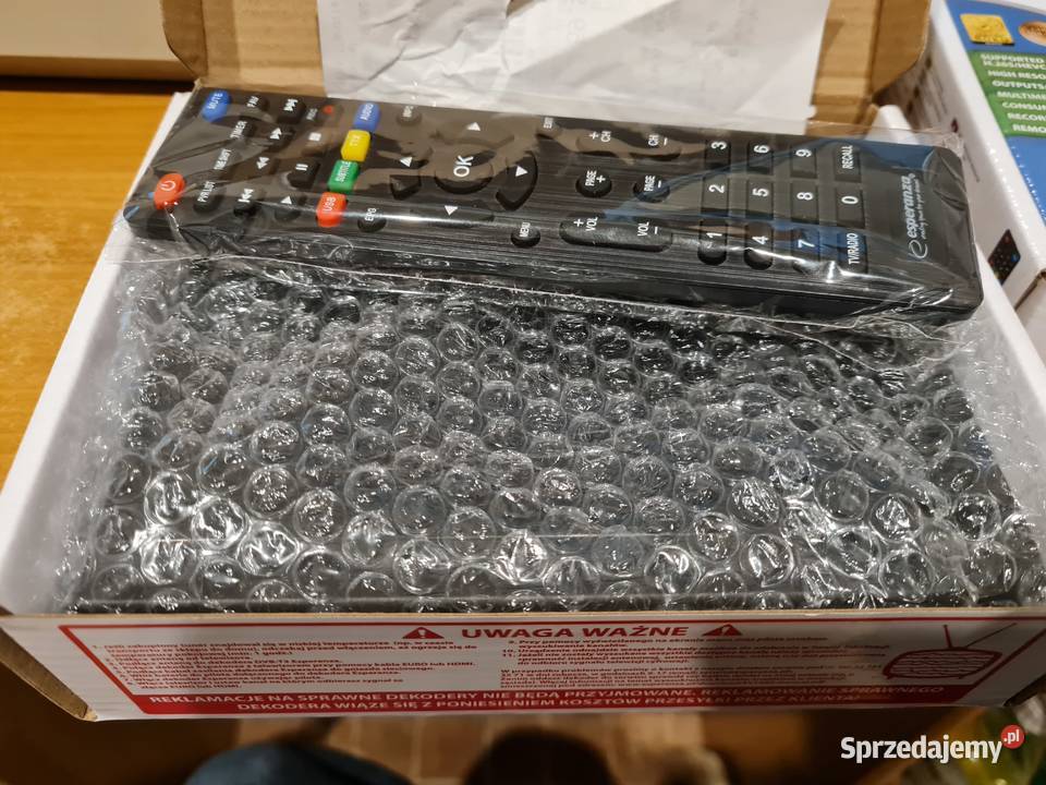 Tuner Dekoder DVBT2 HEVC H265 ESPERANZA EV106r śląskie