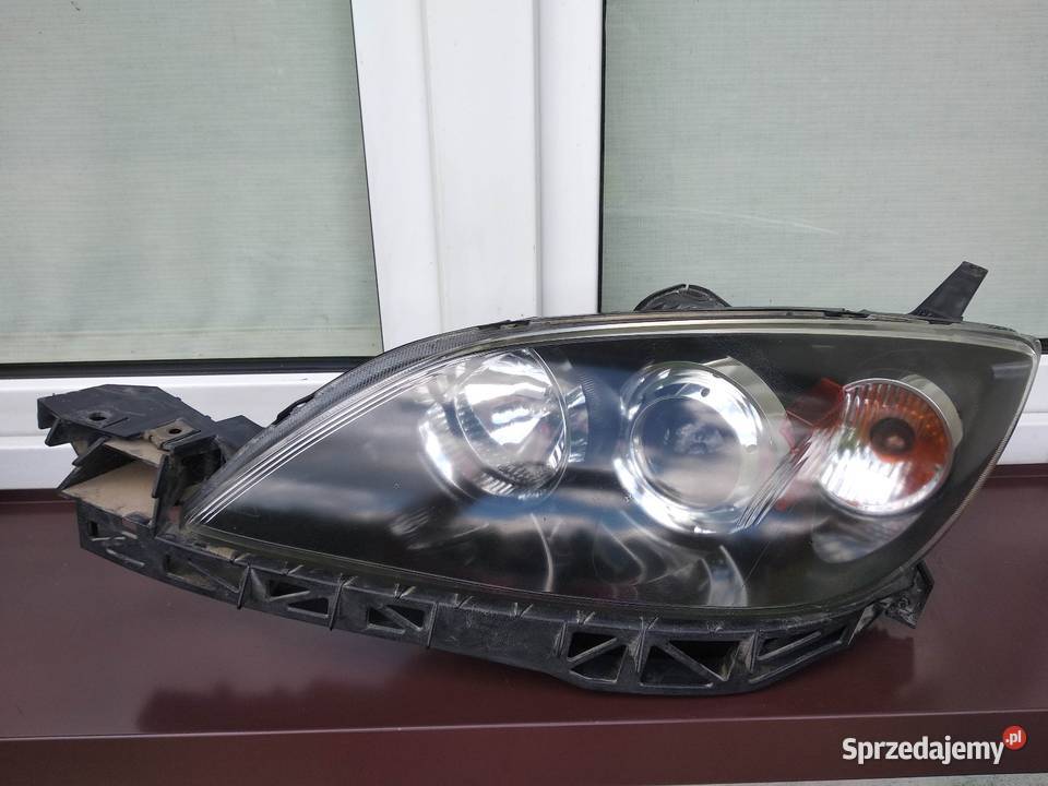 Mazda 3 BK lampy przednie reflektory przód Xenon Lampy przednie