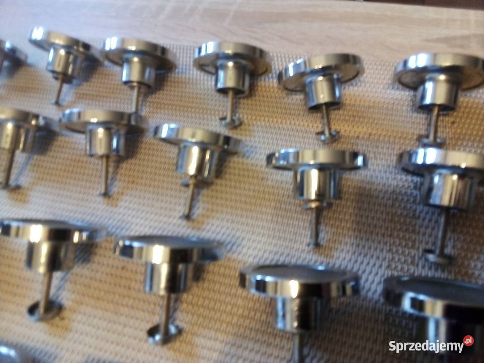 Uchwytygałki metalowe chrom do szfek Leszno sprzedam