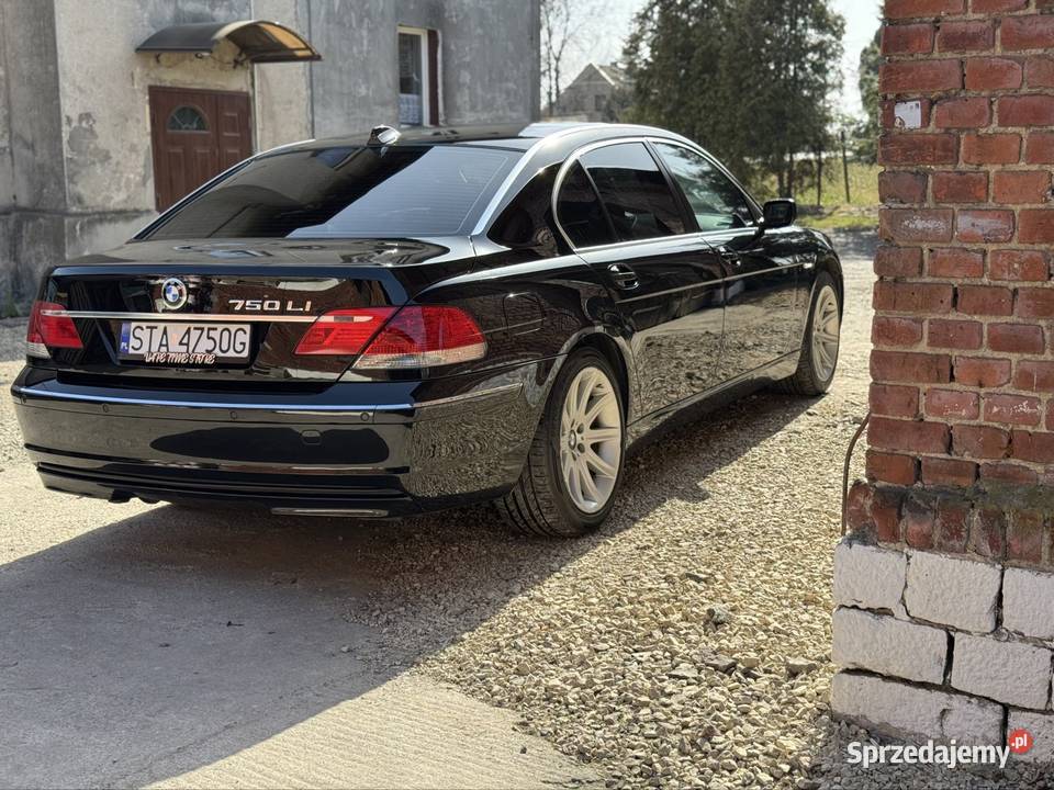 Bmw e66 750Li 367 v8 4799cm3 śląskie Zabrze